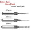 6mm shank zirkonzahn dental lab milling supplies