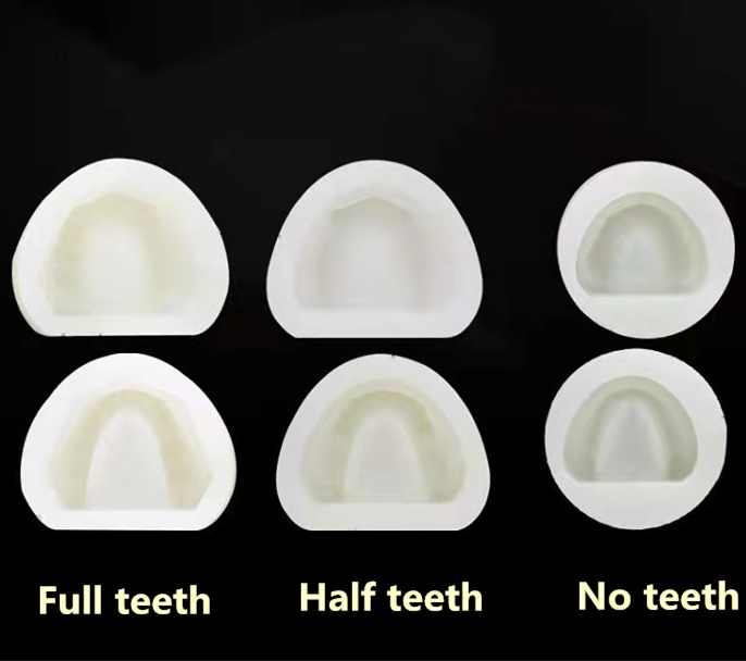 Tooth with Bow Dental Freshie Mold