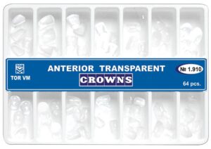 1.910 adult anterior crowns metric matrix